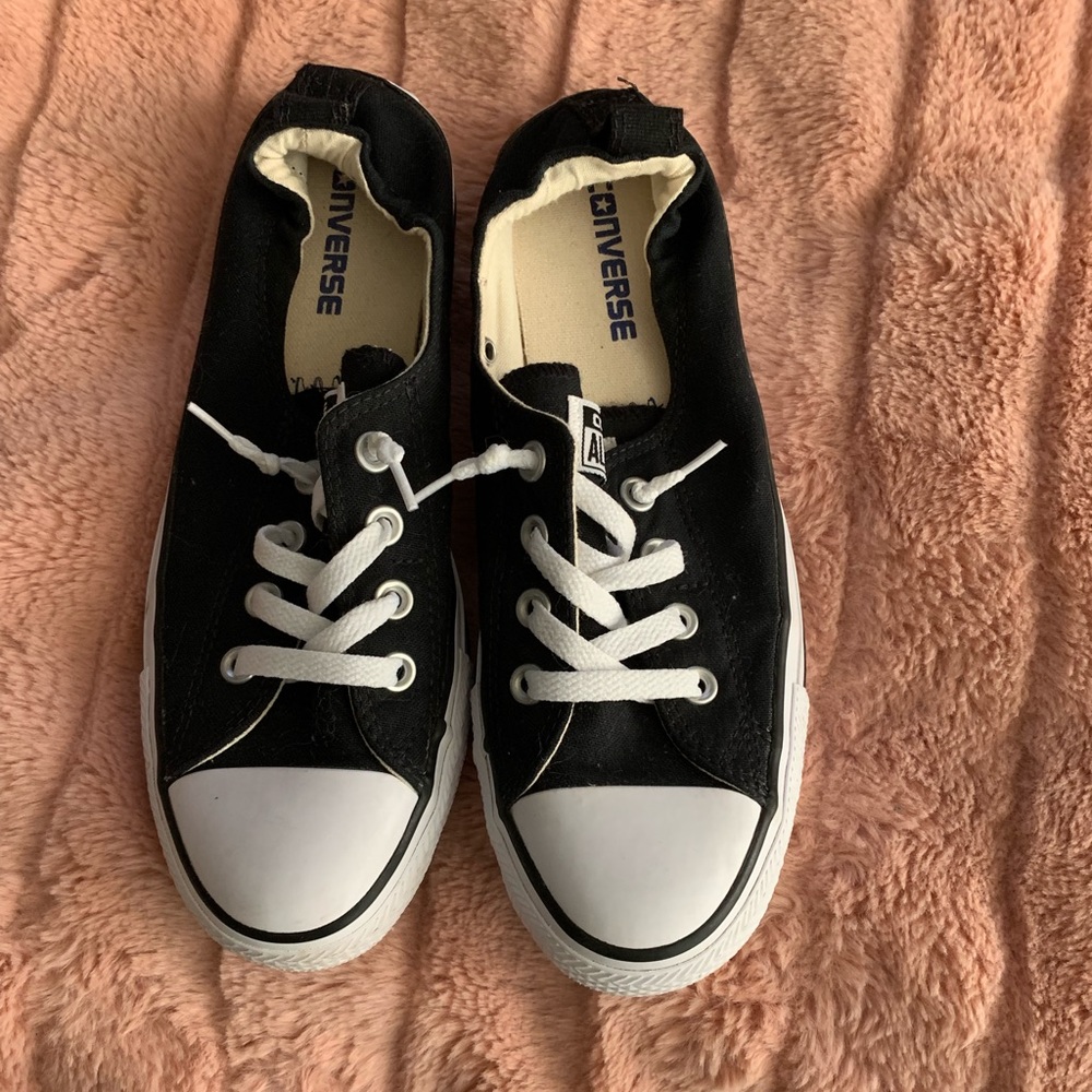 Black Converse All Star Shoreline Slip On